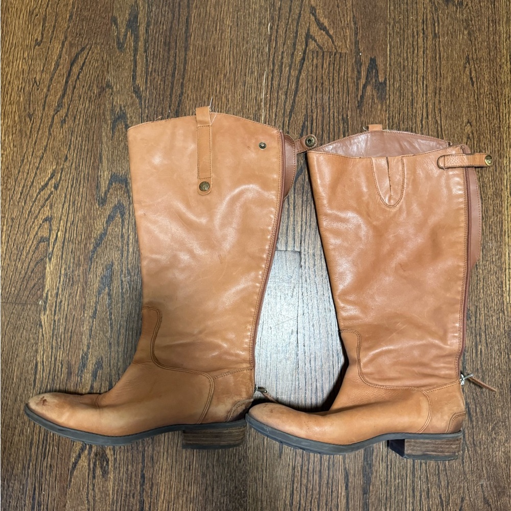 Sam Edelman Tan Over the Knee Boots